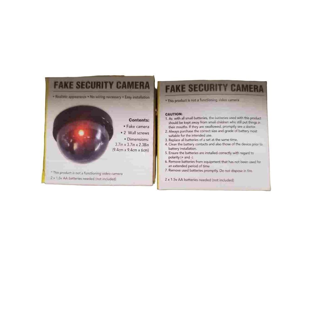3\$20 Fake Security Camera. Real Red Working Light 2 pack - Picture 3 of 3
